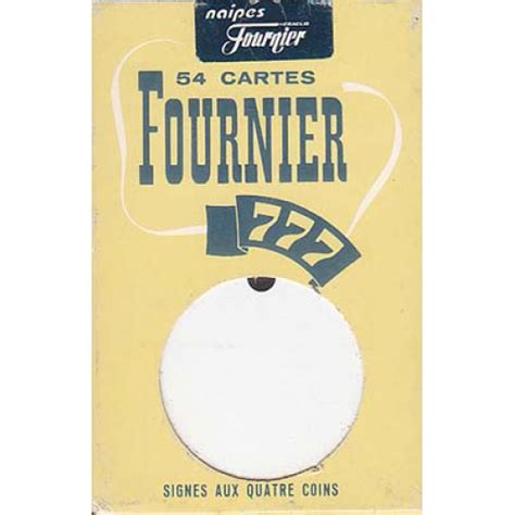 fournier 777|Fournier 777 .